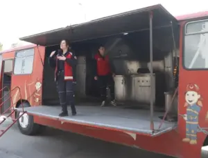 Kayseri Melikgazi çalışanına ‘yangın söndürme’ eğitimi