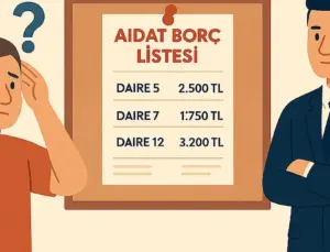 KVKK’dan apartman ve siteler için tarihi karar! Aidat borç listesi asmak yasaklandı