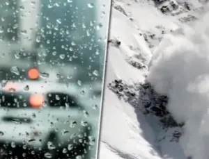 Meteoroloji’den kuvvetli yağış ve çığ uyarısı