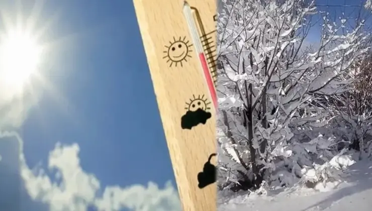 Türkiye’de iki mevsim bir arada! Batı’da güneş, Doğu’da kar