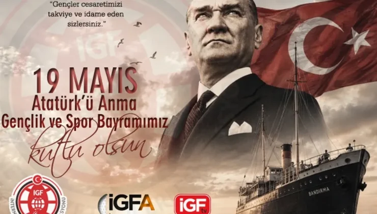 107 yıldır geleceğe ışık tutulan pusula… 19 Mayıs Atatürk’ü Anma Gençlik ve Spor Bayramımız kutlu olsun