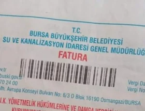 Bursa’da su faturaları 1 Haziran’da hafifliyor!