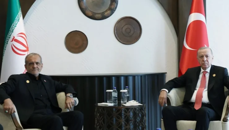 Cumhurbaşkanı Erdoğan, İranlı mevkidaşıyla görüştü