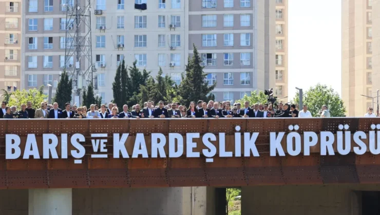 İstanbul Esenyurt’ta ‘Barış ve Kardeşlik’ Köprüsü açıldı