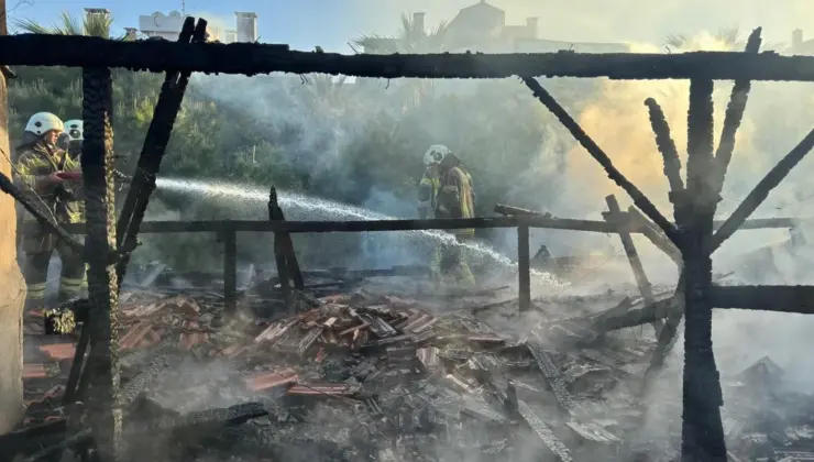İzmir’de itfaiyenin süratli müdahalesi faciayı önledi