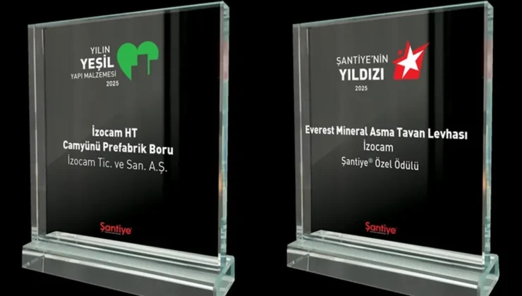 İzocam’a iki itibarlı ödül birden