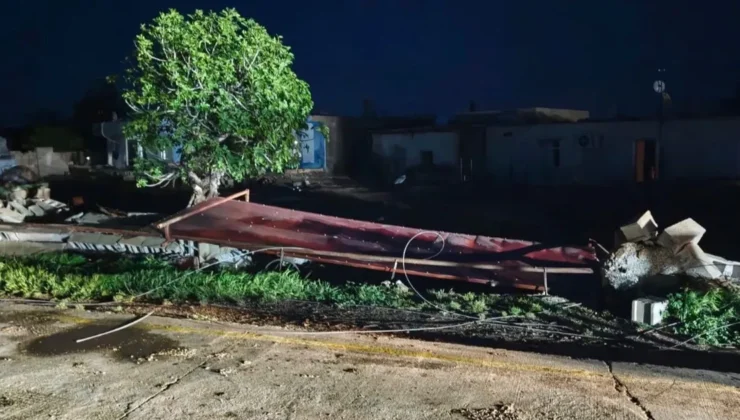 Şanlıurfa’da fırtına ve sağanak felaketi! 1 meyyit, 40 yaralı!