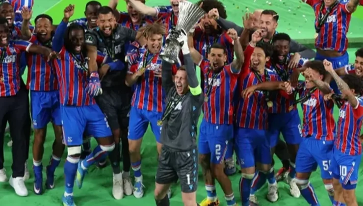 UEFA Konferans Ligi’nde şampiyon Crystal Palace