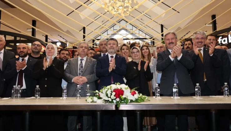 Çarşı Melikgazi Bakan Yumaklı’yla resmen açıldı