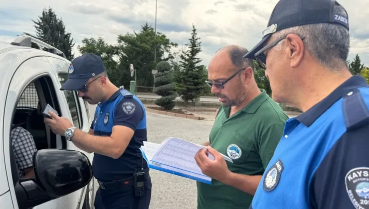 Kayseri Büyükşehir’den hobi bahçelerine sıkı kontrol