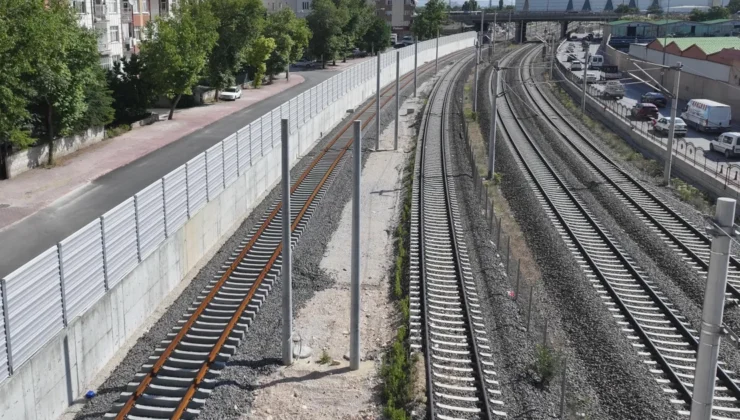 Konya’da gürültüye karşı ses bariyeri yapıldı