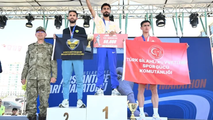 Malatya’da Arslantepe Memleketler arası Yarı Maratonu tamamlandı