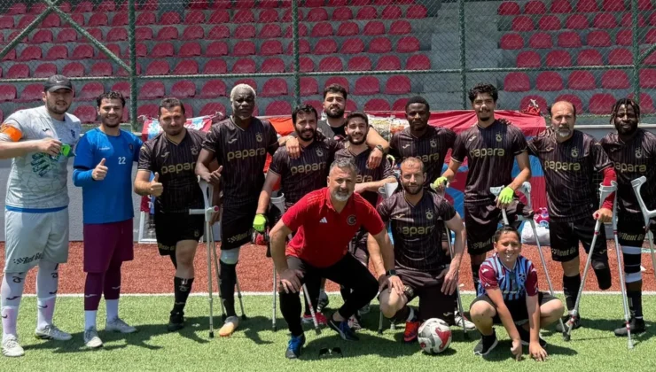Trabzon Büyükşehir Ampute’den 10 gollü zafer