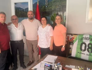 Artvinspor’dan Şatır ailesine ziyaret