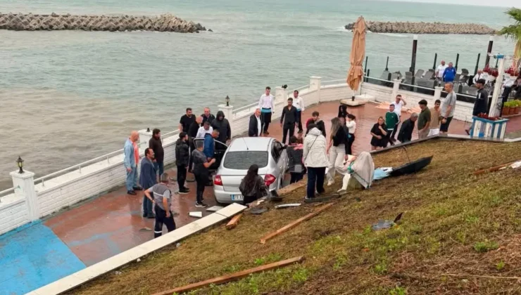 Düzce Akçakoca’da korkutan kaza