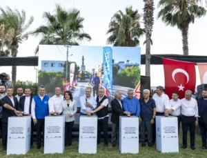 Mersin’de dev altyapı yatırımı için temel atıldı