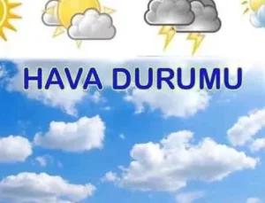 Türkiye’de yağış yok, Marmara ve Kuzey Ege’de rüzgar uyarısı
