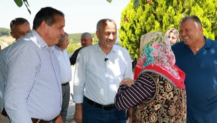 Zinnur Büyükgöz köy ziyaretlerini sürdürüyor