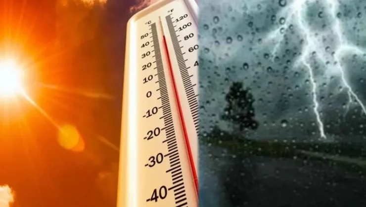 Hava durumuna dikkat! Kuvvetli yağış ve sert rüzgar geliyor