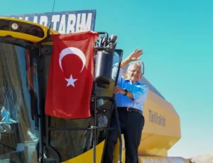 Kayseri Büyükşehir’in tohum dayanağı hasatta yüz güldürdü