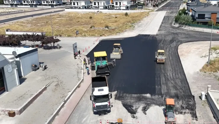 Kayseri Melikgazi’de yeni yollarla konforlu ulaşım