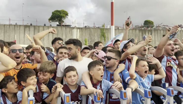 Salah Trabzon’da: Coşkulu Karşılama